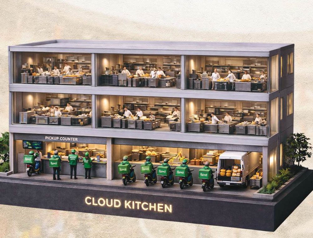 HAKSHAN cloud kitchen model