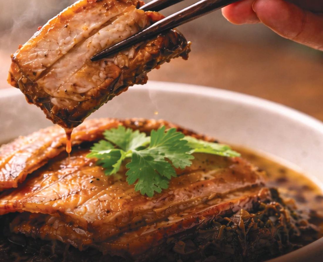 Braised Hakka pork dish